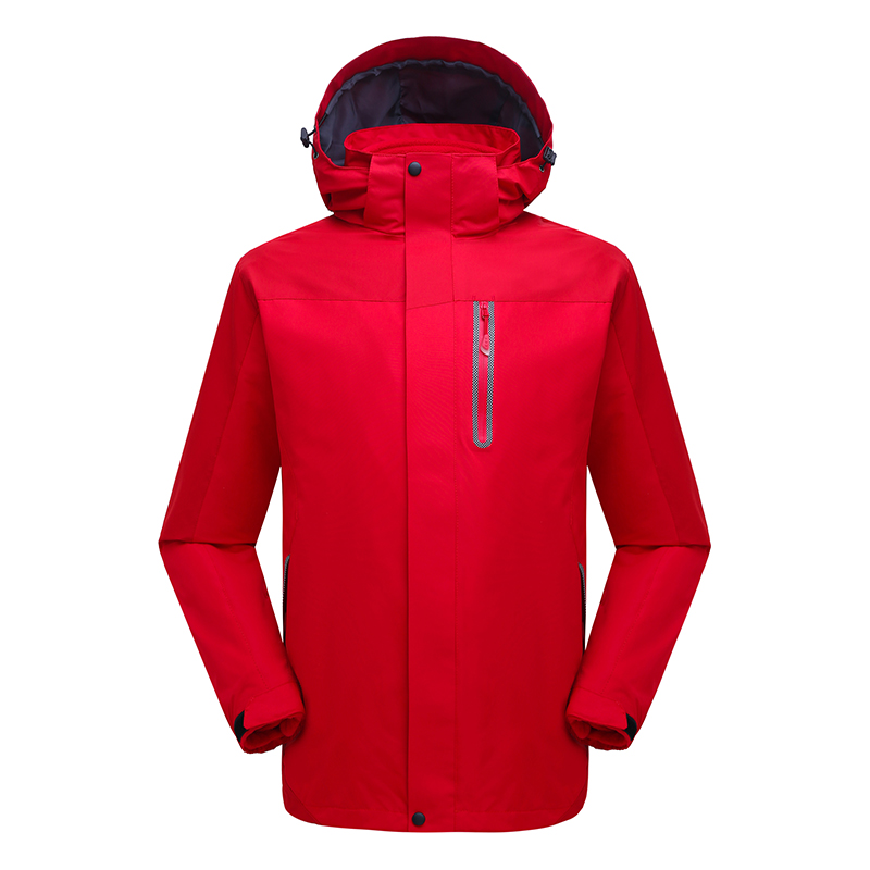 Pocket zipper reflective assault suit (red)